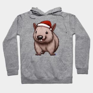 Cute Wombat Drawing Hoodie